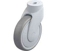 Roulette design en plastique WAVE 125 mm