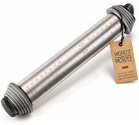 Roulette en acier inoxydable, réglable, avec 4 entretoises