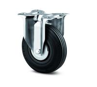 Roulette fixe - chariot d'atelier et garage - sols béton - ø 160 mm - Alpha TENTE