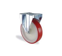 Roulette fixe en polyuréthane - Ø 200 mm