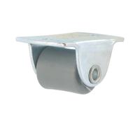 Roulette fixe platine sans frein D.16 galet nylon gris charge 12kg - GUITEL HERVIEU - 72