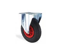 Roulette fixe pneumatique Ø260 mm