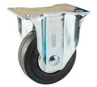 Roulette fixe polypro pour chariot d'atelier/garage - ø 65 mm - Compacta TENTE