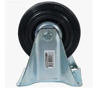 WERKA PRO Roulette Fixe sans Frein Atelier Ø100 mm Charge Max 100 kg