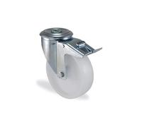 Roulette pivotante à frein 100 mm