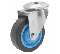 Roulette pivotante - à oeil - Résilex® - charges moyennes - diamètre 100 mm - Gemroll GUITEL