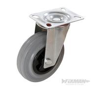 Roulette pivotante en caoutchouc 100 mm, 70 kg