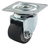 Roulette pivotante diamètre 35 polyuréthane FORTHANE® GRIS - 100Kg
