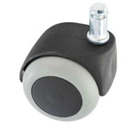 Roulette pivotante pour chaise et fauteuil - moyeu lisse - Lumina TENTE