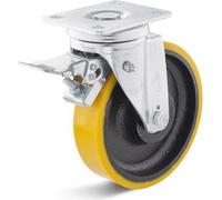 Roulette pivotante Torwegge + frein pour charges lourdes 80 x 36 mm