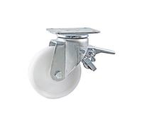 Roulette polyamide D150mm pivotante à frein - - 590744