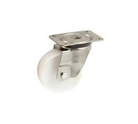 Roulette polyamide inox D100mm pivotante - - 890832