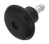 Roulettes de Chaise Fixes Noires en PU Métal, Axe 2,2 CM | Glisse Silencieuse, Stabilité Renforcée, pour Sols Durs et Salles de Réunion, Usage Bureau Partagé