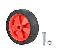 Roulettes de compresseur d ' air de qualité industrielle, 5 inches | Roulettes en plastique avec absorption des chocs, roue de remplacement résistante vibrations pour compresseurs