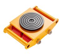 Roulettes de transport blindées 6T - roulettes industrielles acier carbone 280x210x105mm - 4 roues directionnellesPolyuréthane135x9mm - plaque tournante - aide au transport de meubles roulettes de tra