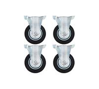 Roulettes fixes 4 pcs 100 mm