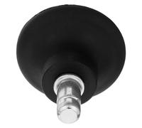 Roulettes Fixes pour Chaise de Bureau, 2,2cm, PU Métal Noir | Conversion Stationnaire Silencieuse, Base 0,86 Pouce, Usage Bureau Partagé et Sols Moquettés