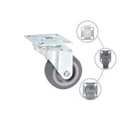 VidaXL 4 pcs Roulettes pivotantes 50 mm