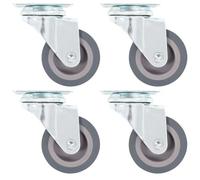 Roulettes pivotantes 4 pcs 50 mm