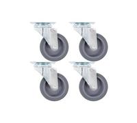 vidaXL Roulettes Pivotantes - 4 pcs - 75 mm