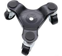 Roulettes Pivotantes Meuble 2 Pack Acier Carbon | Rotation 360 degrés, acier , pour idéal pour meubles lourds, montage rapide, design compact(C)