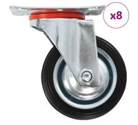 Roulettes Pivotantes Roues Support Chariot Déplacer Meuble Remplacement vidaXL