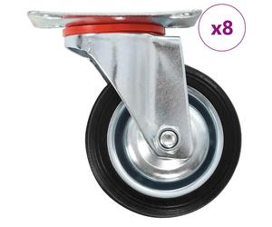 Roulettes Pivotantes Roues Support Chariot Déplacer Meuble Remplacement vidaXL