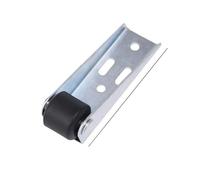Roulettes, Roulette de meuble silencieuse, Support directionnel monté sur le côté, roue e, roulette porte à poulie stable en acier inoxydable, 1/2 pièces(1Pc)