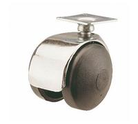 Roulettes Twiny, chape zamak, sur platine GUITEL