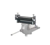 Rouleuse manuelle à 3 rouleaux largeur du travail 320 mm épaisseur jusque 1 mm en acier pour étau d'établi Optimum BM3