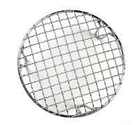 Round Stainless Steel BBQ Grid 30cm Even Heating(15cm) | Even mesh design, prevents food falling, uniform heating, 30cm diameter, ideal for large groups