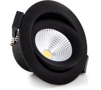 roundCENTURY 360 - noir 8W 36° 3000K CRI>90 - Spot de plafond