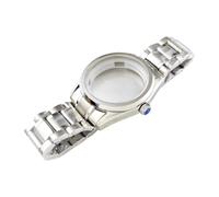 ROUREOX Kit Horloger DIY 39.5mm Boîtier Poli Bracelet Acier INOX Couronne Vissée Mouvement Mécanique NH35 4R35 pour Grand Seiko-B1-Pas de Log 39.5MM