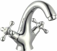Rousseau 4056674 Beverley Mitigeur monocommandé pour lavabo, chromé