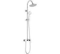 ROUSSEAU Colonne de douche avec robinet mitigeur mécanique Dakota Gris Douche G