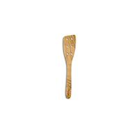 Spatule turner 30 cm, ajourée, marron, bois d'olivier, Lion Sabatier