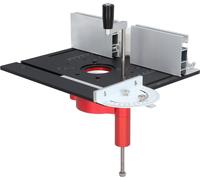 Router Lift System Electric Router Table Insert Lifting Plate Lifting Base Kit for Woodworking Chamfering Trimming Black