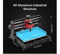 Fraiseuse CNC, axe Z en métal, conception conviviale, TTC3018 Pro, prise EU