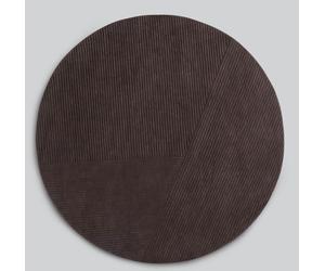 Row Ronde Tapis marron foncé Northern - 7090018232220