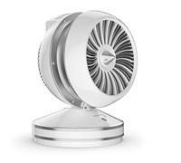 Rowenta Air Force Intense 2-en-1 Ventilateur Chauffage Silencieux Multi-Oscillation éco Mode Auto Timer Fonction départ différé Télécommande HQ7152F0, Blanc, 43x32x32 CM