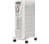 Rowenta Radiateur à bain d’huile Intensium BU2620F0 – 2000 W, thermostat variable, Blanc