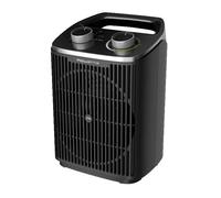 Rowenta Instant Comfort Compact 2000 Radiateur soufflant, 2 niveaux de puissance, dimensions compactes, thermostat, niveau de refroidissement, poignée de transport, noir, SO2350F0