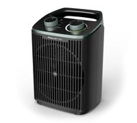 Rowenta Intense Comfort, Radiateur d'appoint, Silencieux, Puissant 2 400 W | Silencieux, Commandes simples et diffusion homogène de la chaleur, Transport facile au quotidien, Couleur: Noir