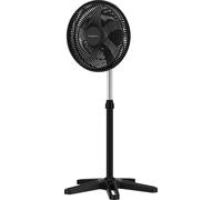Rowenta Turbo Essential VU3110 VU3110 - Ventilateur domestique à ailettes - noir - couloir - 58 dB - 40 cm - 2220 m³/h (VU3110)