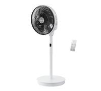 Rowenta Turbo Swift Silence QV5040F0, Ventilateur sur pied, Noir, Blanc, Modèle sur pied, 45 dB, 34 cm, 1 800 m³/h