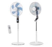 Rowenta Turbo Silence, Ventilateur sur pied, Silencieux, Puissant, Design durable, Écoénergétique, Timer - 12h VU5650F0 et VU5640F2