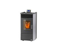 Rowi HPO 9,0 Easy Premium Poêle à pellets, gris acier, 8.14 kW Entrée d'air ext.