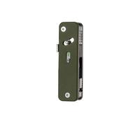 ROXON S503G Flex Companion Outil de poche modulaire et ajustable(Vert) | pré-installé avec 8 outils essentiels Tool (tournevis 1/4", lame D2, tournevis, scie conique, ciseaux, etc.)