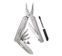 ROXON S803E Elite - Pince multifonction améliorée avec lame en acier D2 | Outil de survie et EDC 20 fonctions avec tige allume-feu - Indispensable pour le plein air