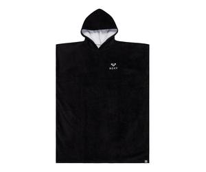 ROXY Peignoir court 'Sunny Joy' anthracite / blanc, Taille XS-XL